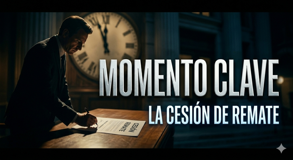 cesion de remate