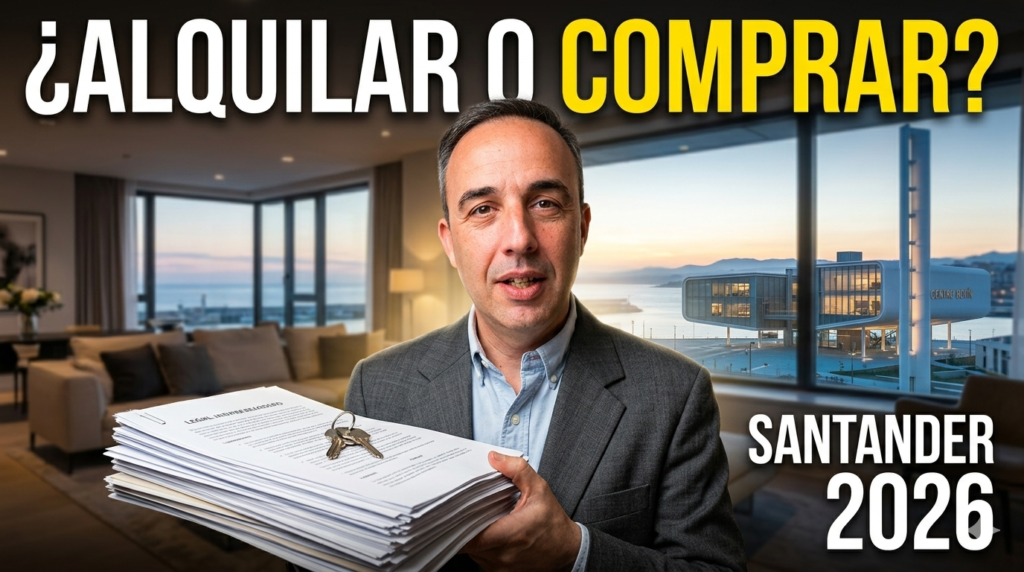 ¿Alquilar o comprar casa en Santander en 2026? La guía definitiva (con datos del ITP en Cantabria)